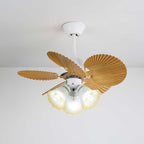 Ceiling Fan With Light Integrated LED Remote Control