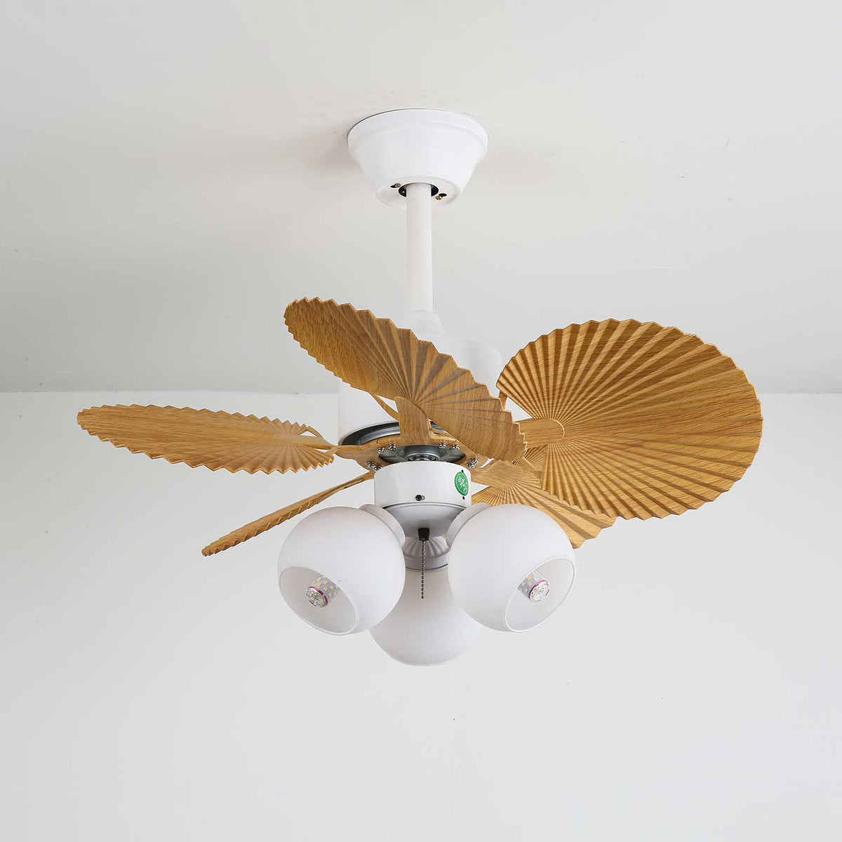 Ceiling Fan With Light Integrated LED Remote Control