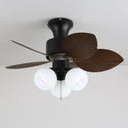 Ceiling Fan With Light Quiet DC Motor & Remote