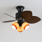 Ceiling Fan With Light Quiet DC Motor & Remote