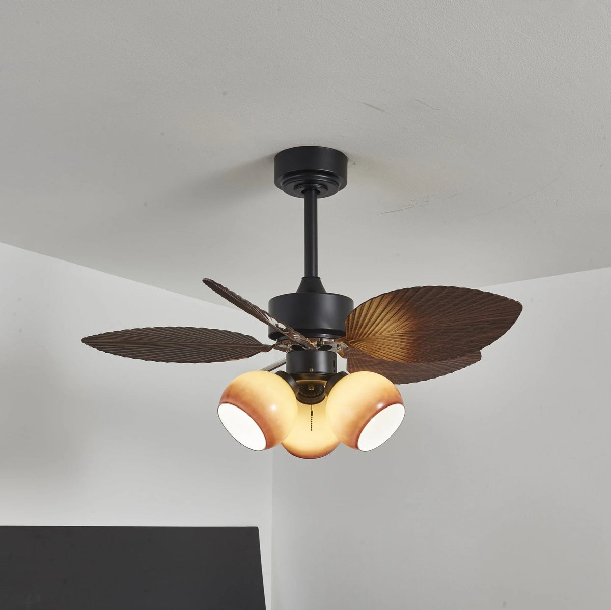 Ceiling Fan With Light Six-Speed Remote & Quiet Copper Motor
