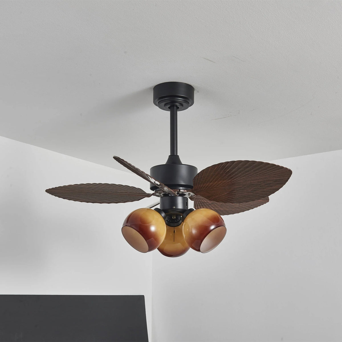 Ceiling Fan With Light Six-Speed Remote & Quiet Copper Motor