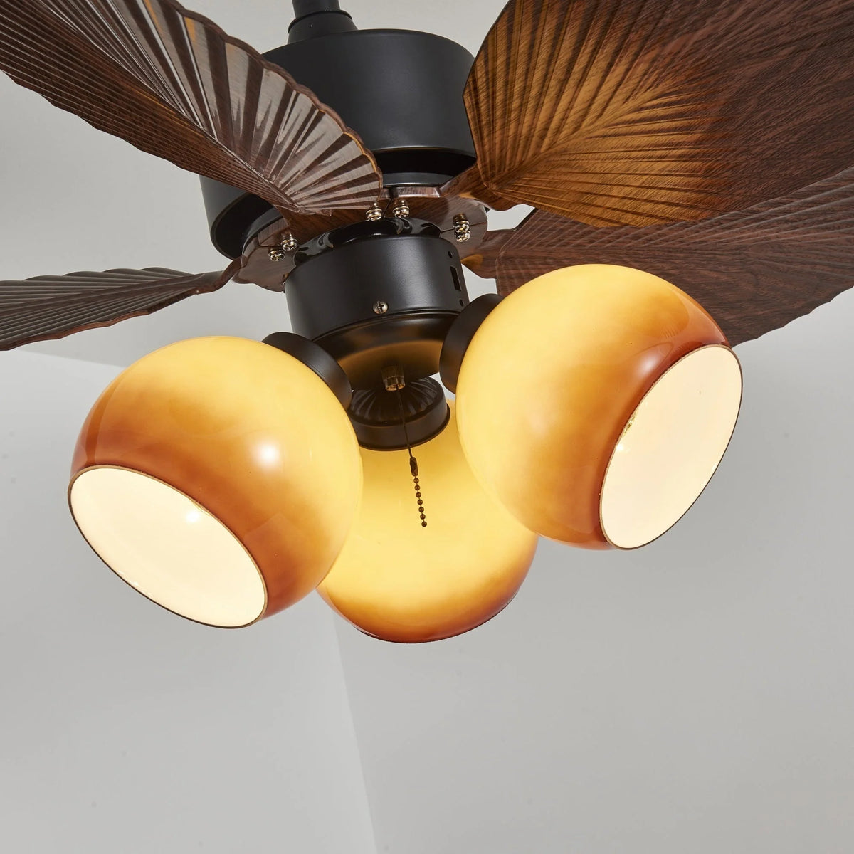 Ceiling Fan With Light Six-Speed Remote & Quiet Copper Motor