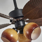 Ceiling Fan With Light Six-Speed Remote & Quiet Copper Motor