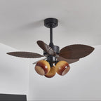 Ceiling Fan With Light Six-Speed Remote & Quiet Copper Motor