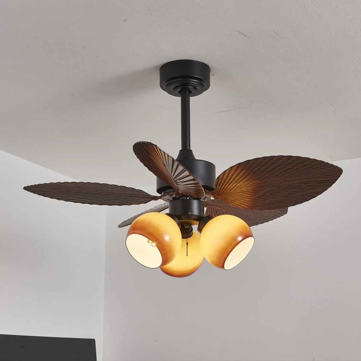 Ceiling Fan With Light Six-Speed Remote & Quiet Copper Motor