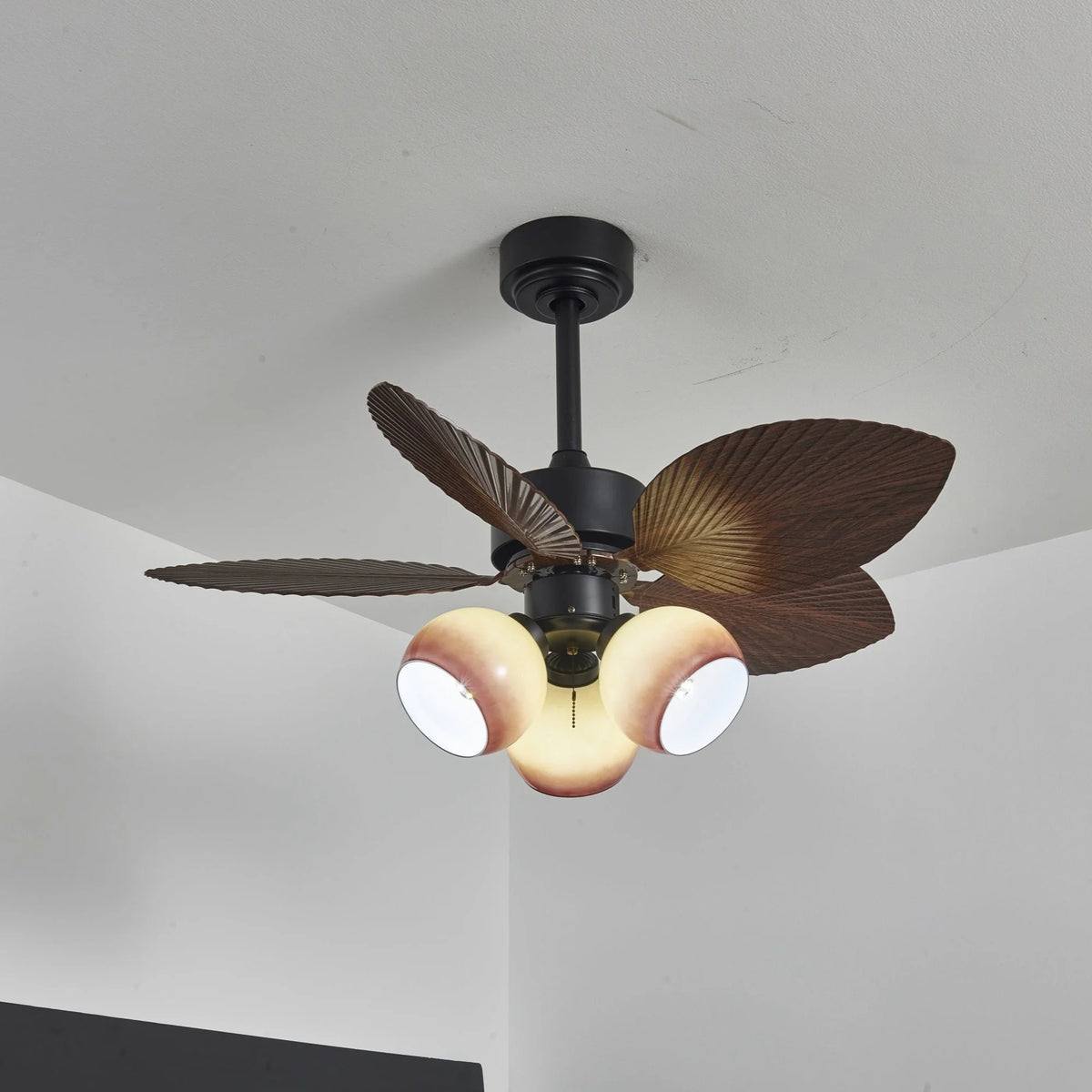 Ceiling Fan With Light Six-Speed Remote & Quiet Copper Motor