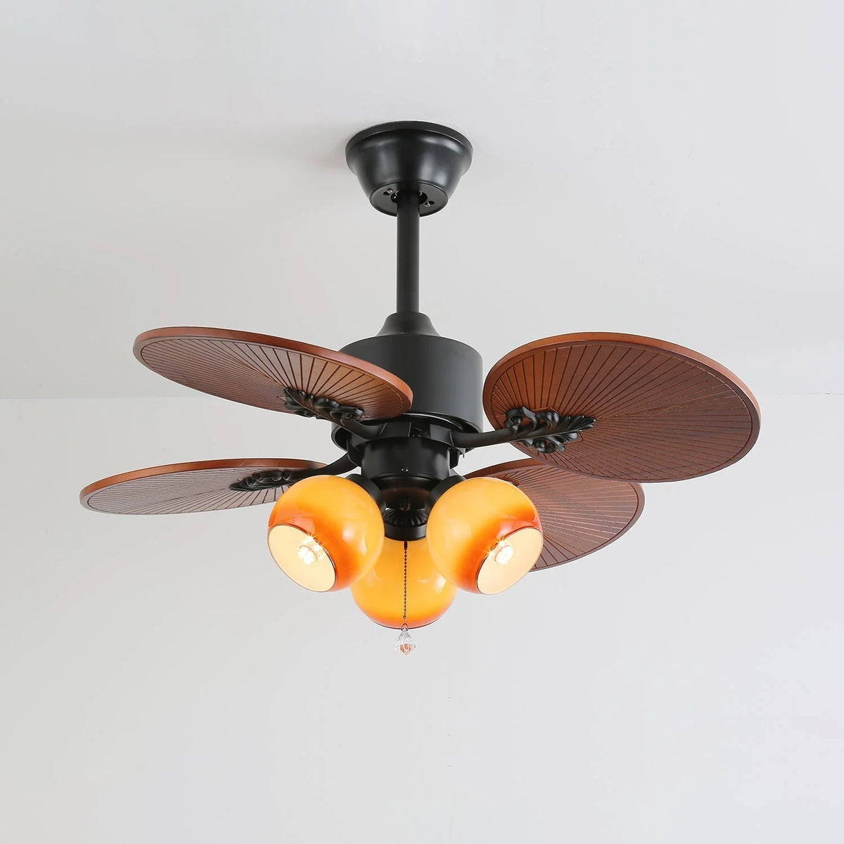 Ceiling Fan With Light Six Speed Remote Quiet Operation