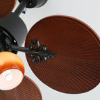 Ceiling Fan With Light Six Speed Remote Quiet Operation