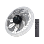 Ceiling Fan With Light Whisper-Quiet Four Speeds