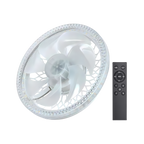 Ceiling Fan With Light Whisper-Quiet Four Speeds