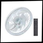 Ceiling Fan With Light Whisper-Quiet Four Speeds
