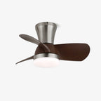 Ceiling Fan Wood Blades Dimmable LED & Remote