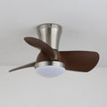 Ceiling Fan Wood Blades Dimmable LED & Remote