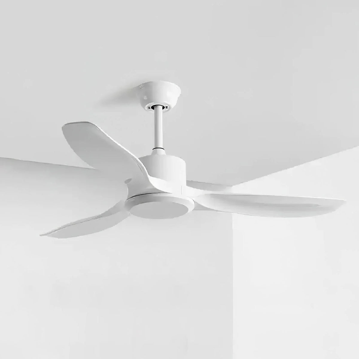 Ceiling Fan Wood Grain Whisper-Quiet Reversible Remote