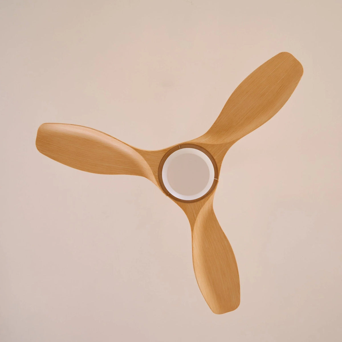 Ceiling Fan Wood Grain Whisper-Quiet Reversible Remote
