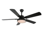 Ceiling Fan Wood-Look Blades Integrated LED Remote Control