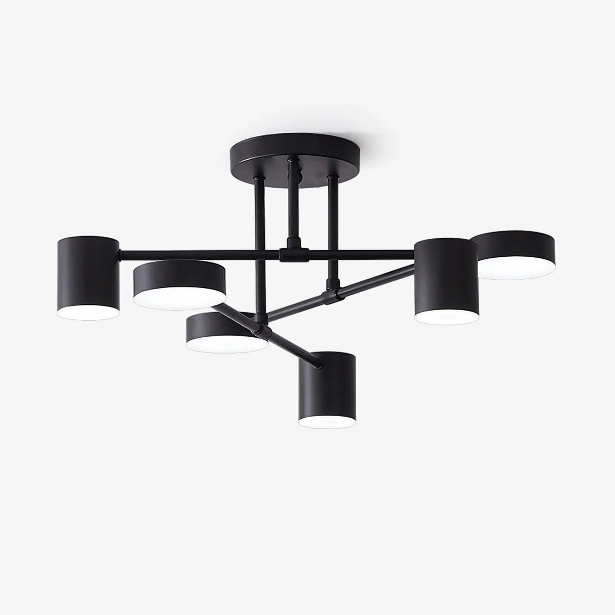 Ceiling Lamp 6-Arm Integrated LED Dimmable