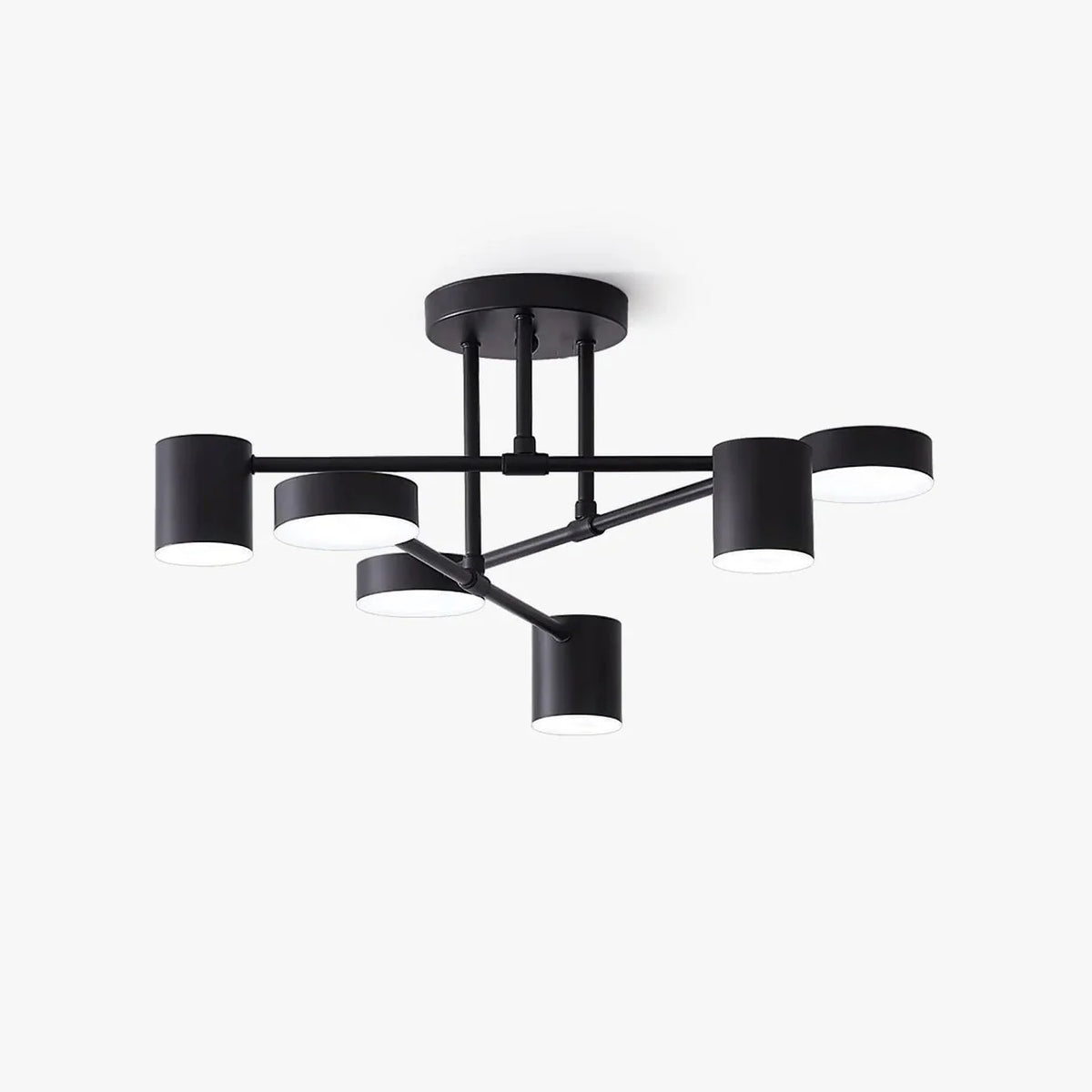 Ceiling Lamp 6-Arm Integrated LED Dimmable