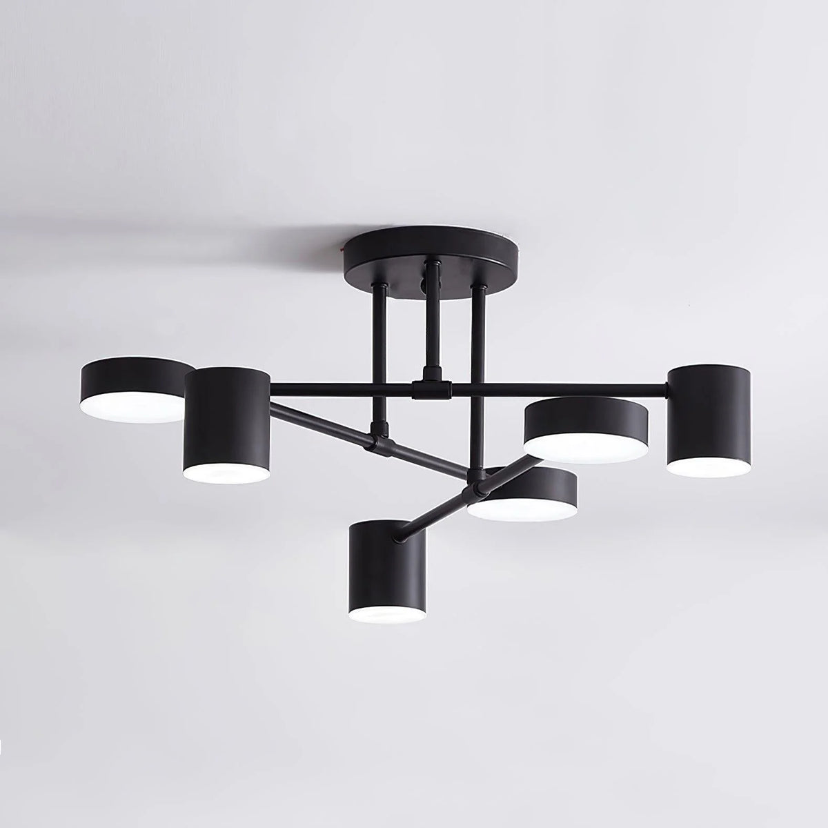 Ceiling Lamp 6-Arm Integrated LED Dimmable