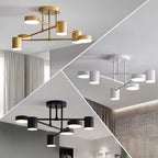 Ceiling Lamp 6-Arm Integrated LED Dimmable