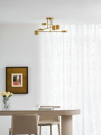 Ceiling Lamp 6-Arm Integrated LED Dimmable
