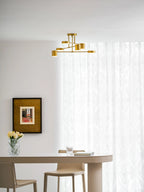 Ceiling Lamp 6-Arm Integrated LED Dimmable