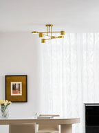 Ceiling Lamp 6-Arm Integrated LED Dimmable