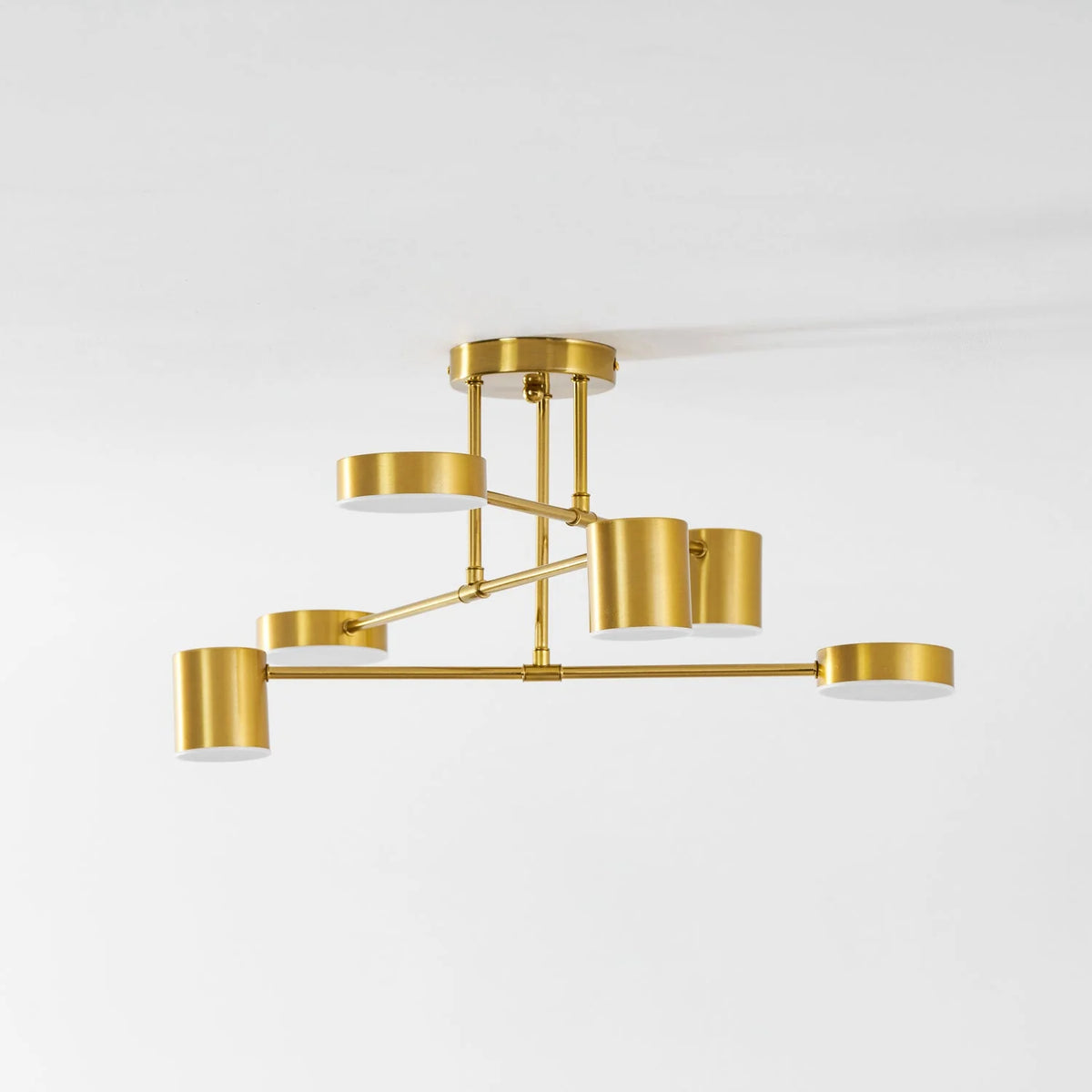 Ceiling Lamp 6-Arm Integrated LED Dimmable