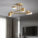 Ceiling Lamp 6-Arm Integrated LED Dimmable