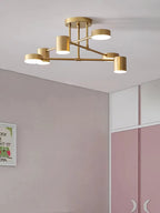 Ceiling Lamp 6-Arm Integrated LED Dimmable