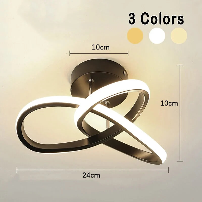 Ceiling Lamp Adjustable Arms & Dimmable LED