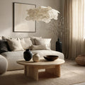 Ceiling Lamp Cloud-Like Japanese Paper Warm Glow