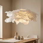 Ceiling Lamp Cloud-Like Japanese Paper Warm Glow