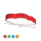 Ceiling Lamp Cloud-Shaped Acrylic Integrated LED