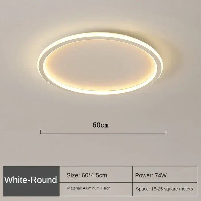 Ceiling Lamp Dimmable LED Glass Diffuser