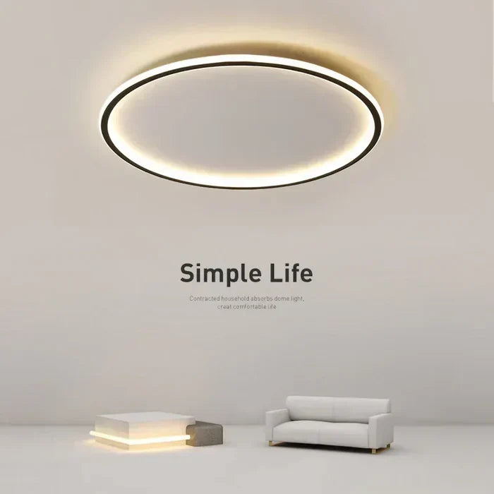 Ceiling Lamp Dimmable LED Glass Diffuser