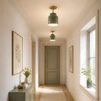 Ceiling Lamp Flush Mount Matte Metal Soft Diffused Light