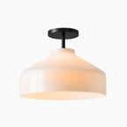 Ceiling Lamp Flush Mount Matte Metal Soft Diffused Light