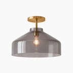 Ceiling Lamp Flush Mount Matte Metal Soft Diffused Light