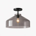 Ceiling Lamp Flush Mount Matte Metal Soft Diffused Light