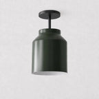 Ceiling Lamp Flush Mount Matte Metal Soft Diffused Light