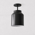 Ceiling Lamp Flush Mount Matte Metal Soft Diffused Light