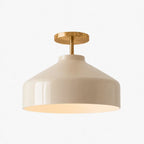 Ceiling Lamp Flush Mount Matte Metal Soft Diffused Light