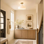 Ceiling Lamp Flush Mount Matte Metal Soft Diffused Light