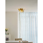 Ceiling Lamp Hand-Blown Gradient Glass Dimmable Warm Glow