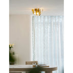 Ceiling Lamp Hand-Blown Gradient Glass Dimmable Warm Glow