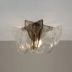 Ceiling Lamp Hand-Blown Gradient Glass Dimmable Warm Glow