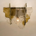 Ceiling Lamp Hand-Blown Gradient Glass Dimmable Warm Glow