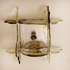 Ceiling Lamp Hand-Blown Gradient Glass Dimmable Warm Glow